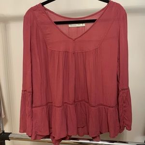 Abercrombie & Fitch quarter sleeve shirt